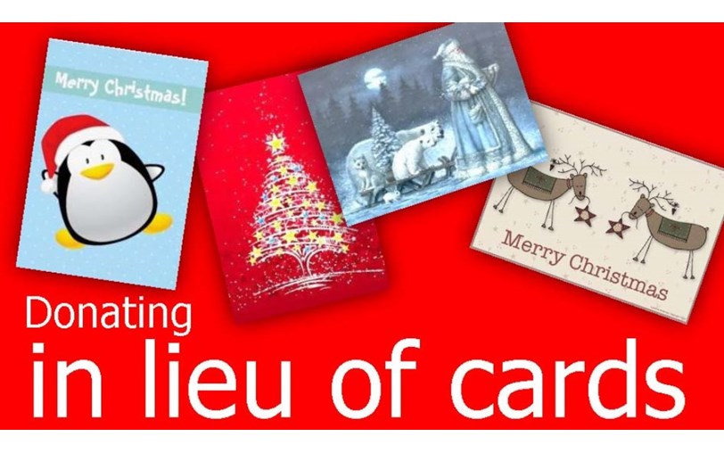 Making A Donation In Lieu Of Christmas Cards Justgiving