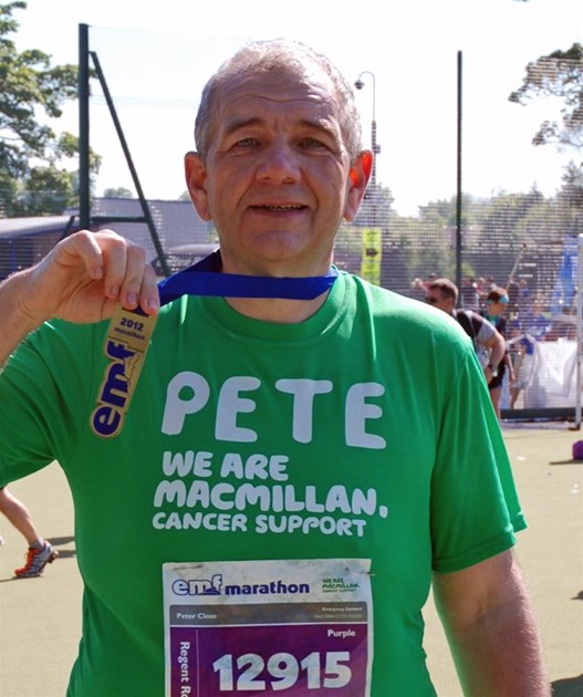 Peter Close is fundraising for Macmillan Cancer Support