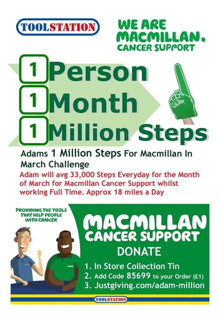 Toolstation Birkenhead Is Fundraising For Macmillan Cancer Support toolstation-birkenhead-is-fundraising-for-macmillan-cancer-support