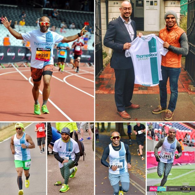 Suraj Ravindran is fundraising for Thames Reach