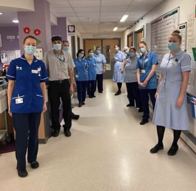 A4 Ward Peterborough City Hospital is fundraising for Colostomy UK