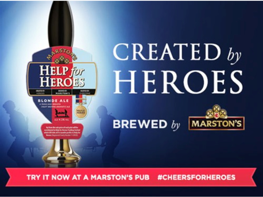 Willows Blackburn is fundraising for Help for Heroes