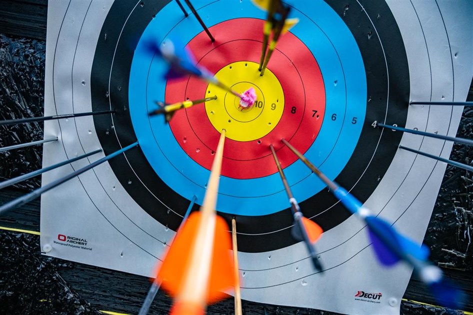 The University of Huddersfield Archery Club is fundraising for Mermaids