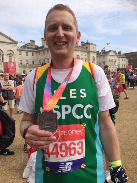 Giles Searby is fundraising for NSPCC