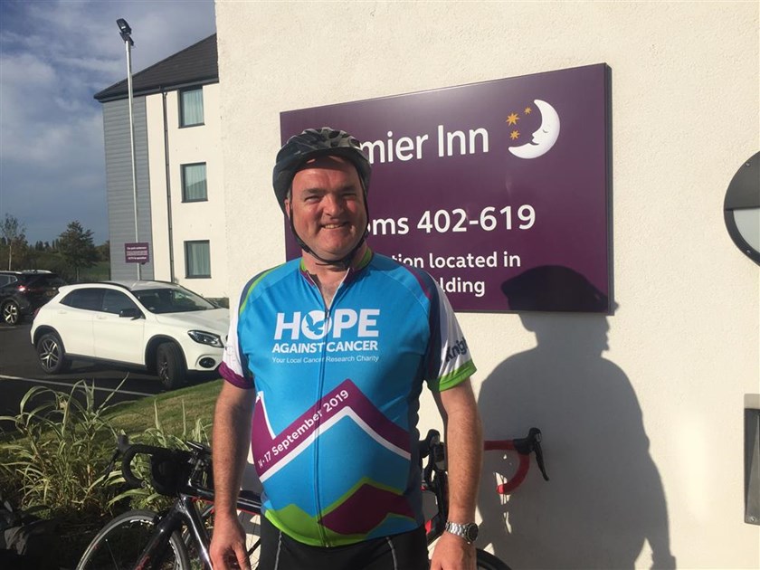 Daniel Danaher Is Fundraising For Hope Against Cancer