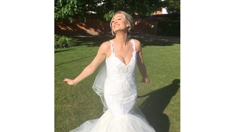 Shimmering Ivory Bespoke Bridal Couture Is Fundraising For Target