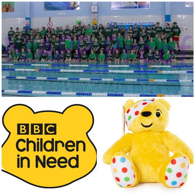 Folkestone Swimming Club is fundraising for BBC Children in Need
