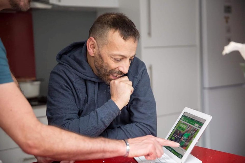 Simon Edge is fundraising for Myeloma UK