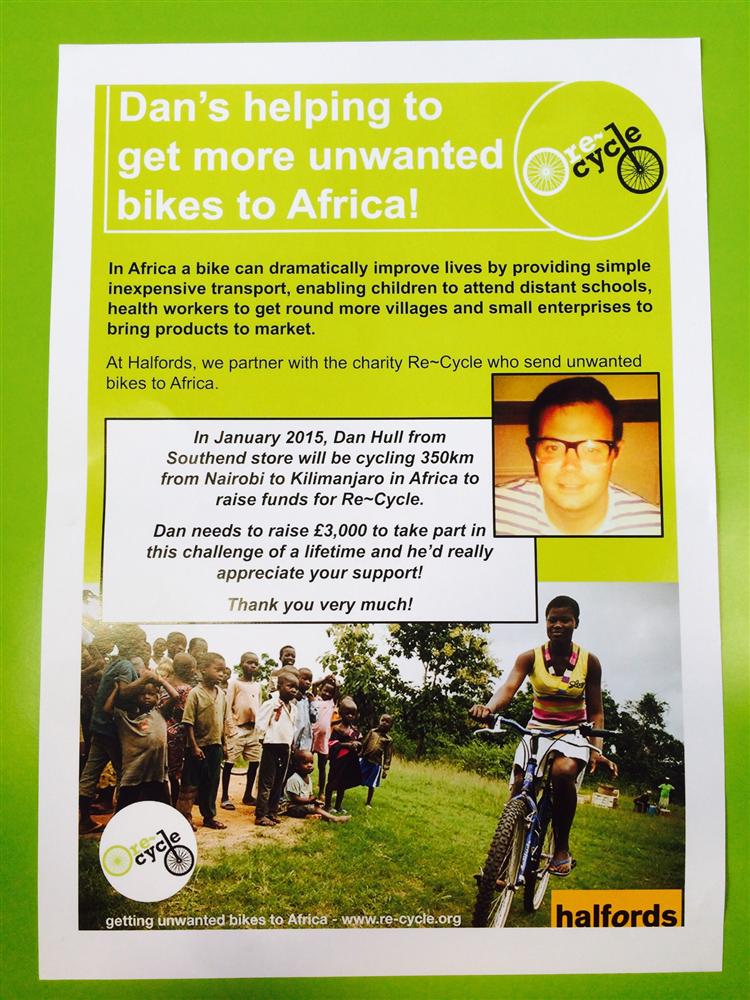 bikes for africa halfords