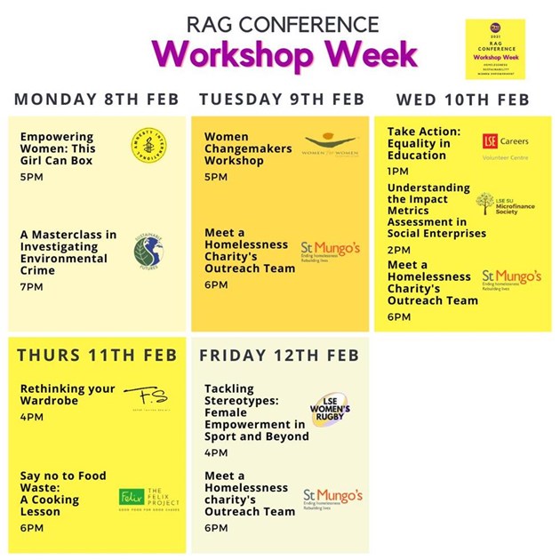LSESU RAG is fundraising for LSESU