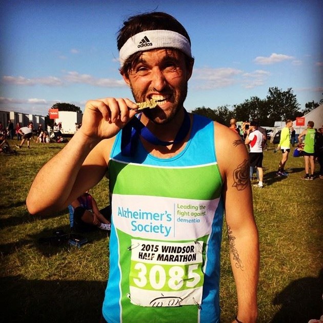 Ben Richardson is fundraising for Alzheimer’s Society