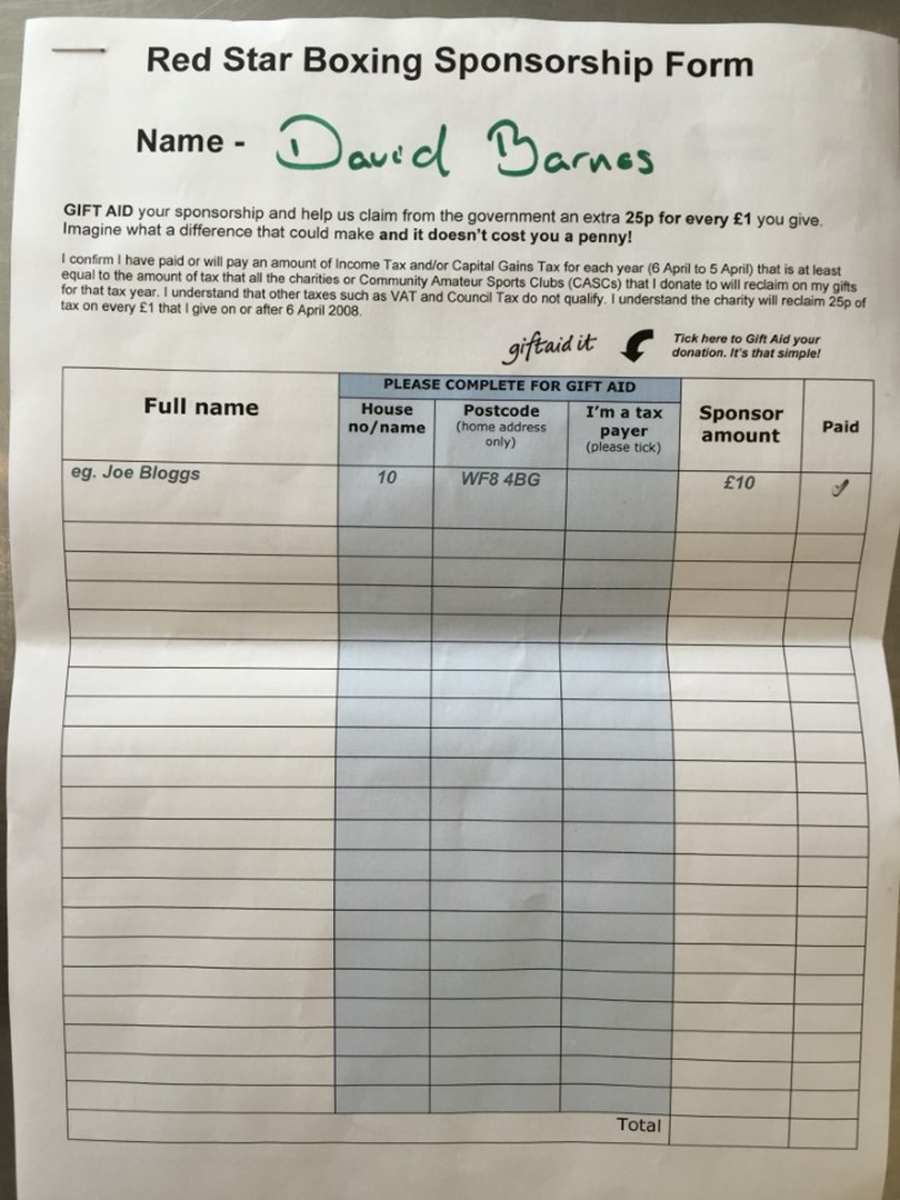 David Barnes Is Fundraising For The Christie