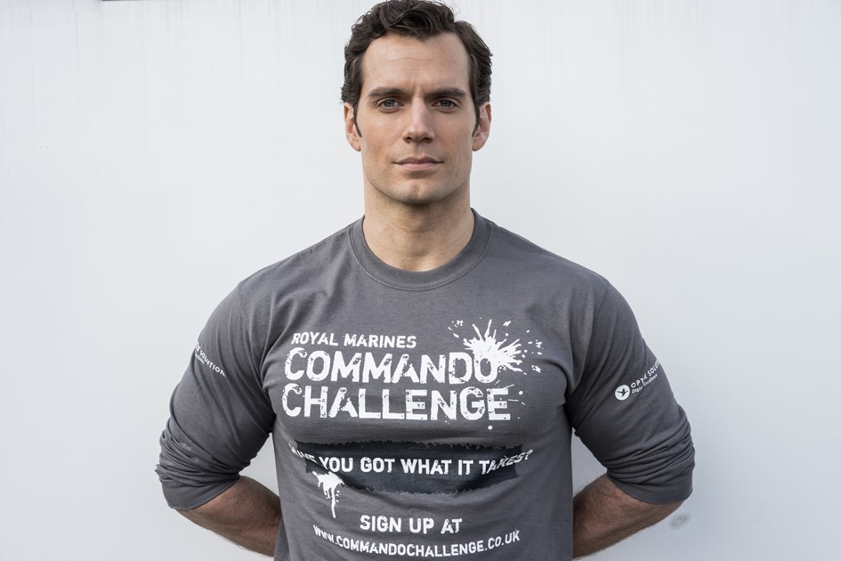 Henry Cavill - RMA - The Royal Marines Charity