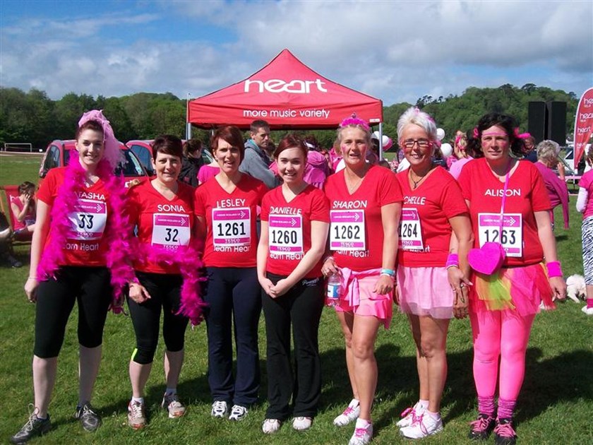 Team Heart Devon is fundraising for Cancer Research UK