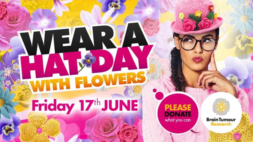 Wear A Hat Day with Flowers 2022 