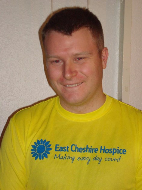 Adam Rhodes is fundraising for East Cheshire Hospice