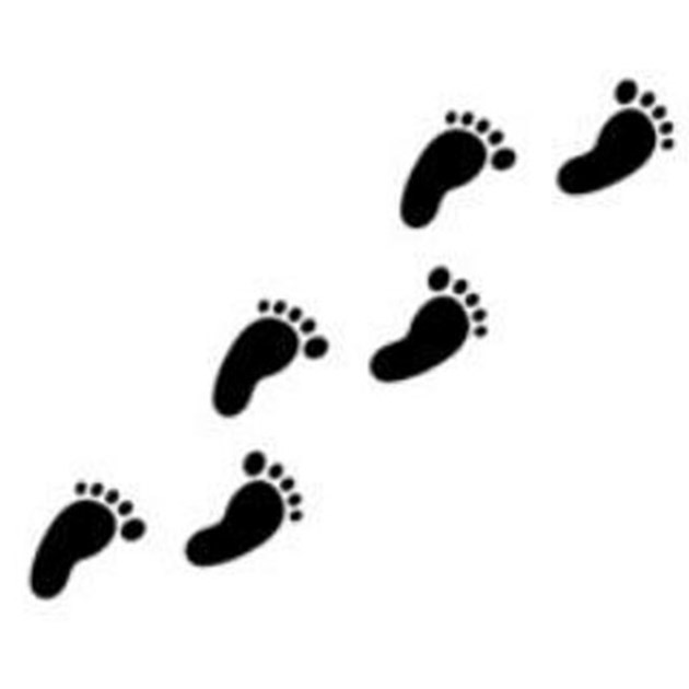 Footsteps. Footsteps 2. Footsteps Decal.