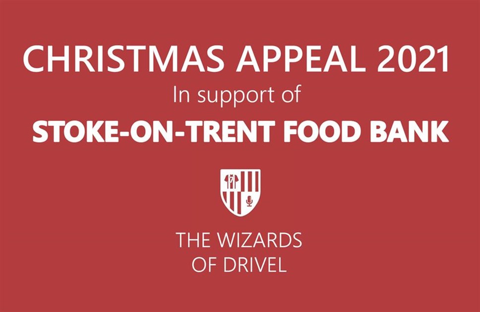 wizards-of-drivel-is-fundraising-for-stoke-on-trent-foodbank