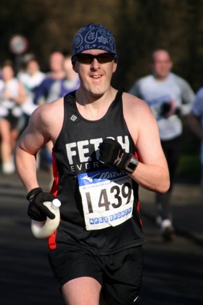 Mark Sandford is fundraising for Alzheimer's Society