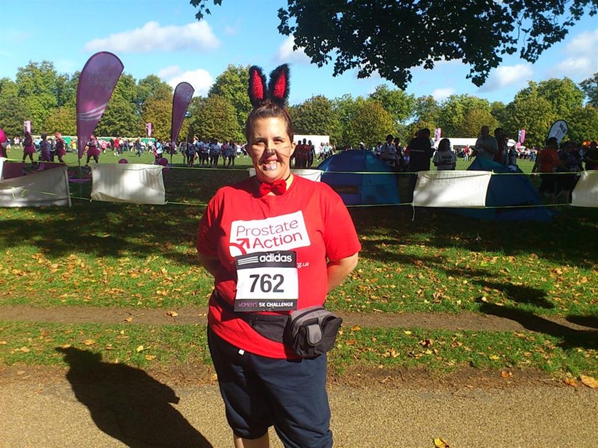 joanne rook is fundraising for Prostate Action