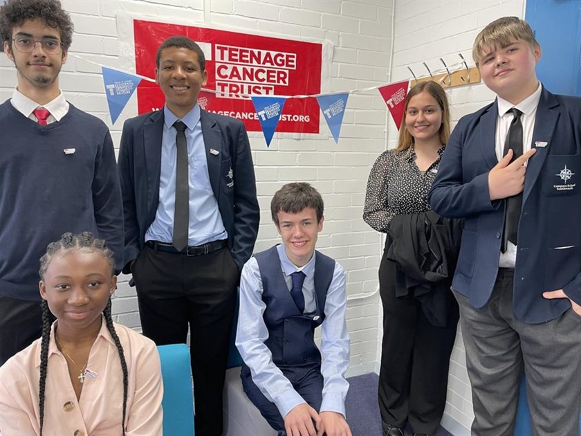 Compass School Southwark Year 10 is fundraising for Teenage Cancer Trust