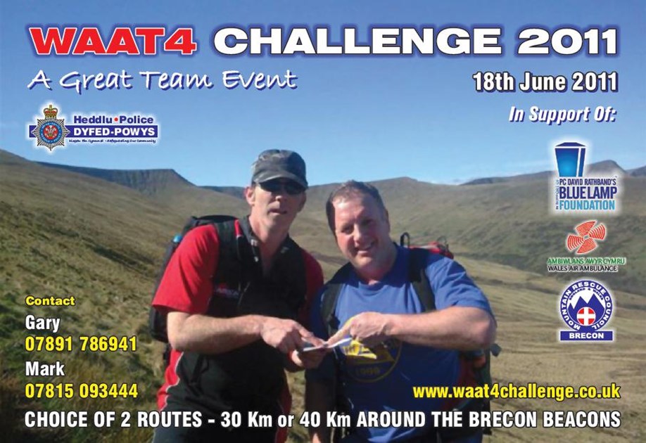 Trev Bufton is fundraising for Blue Lamp Foundation