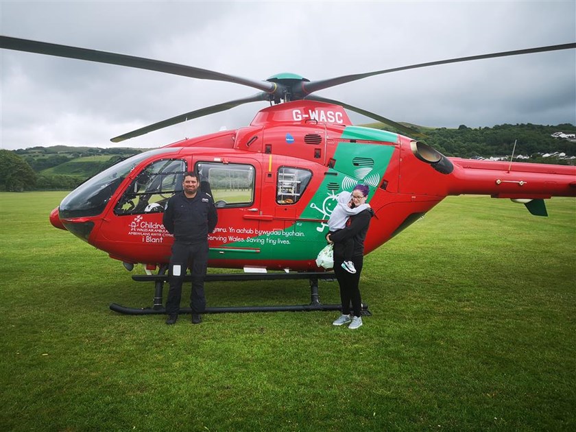 Erin Harvey Is Fundraising For Wales Air Ambulance Charitable Trust