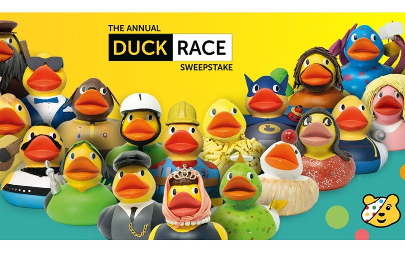 Duck Race JustGiving