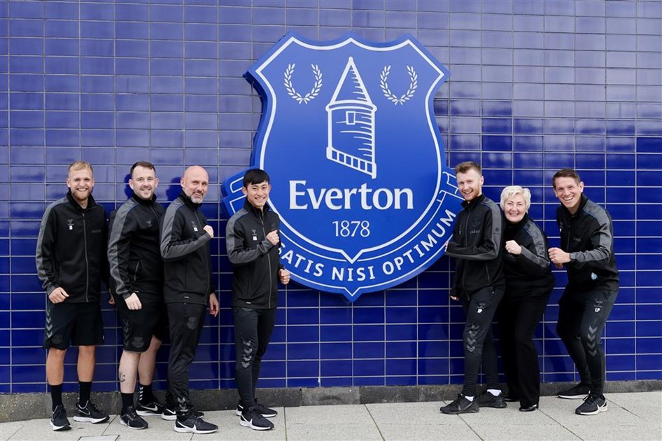 Everton's Backroom Team is fundraising for PROSTATE CANCER UK