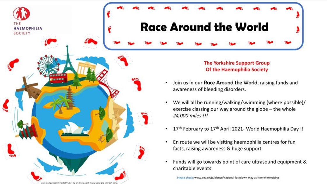 Race Around the World JustGiving