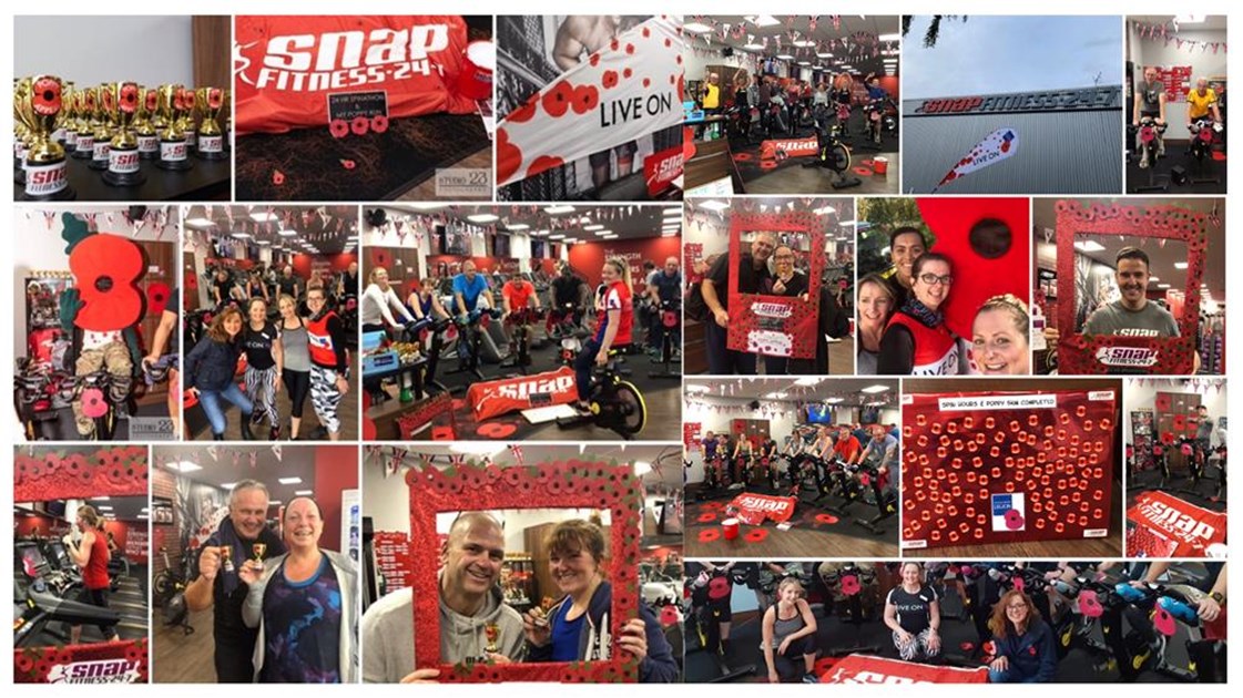 Snap Fitness Tonbridge is fundraising for The Royal British Legion