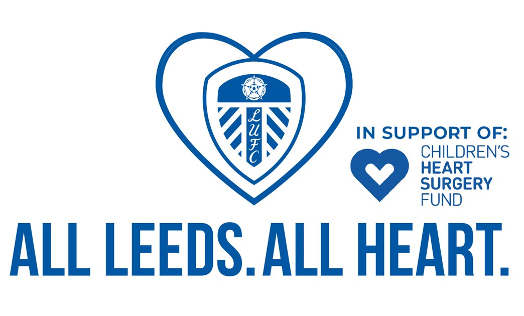 Leeds United Football Club is fundraising for Children's Heart Surgery Fund