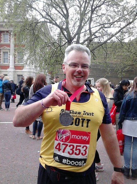 Scott Tompkins is fundraising for Shaw Trust