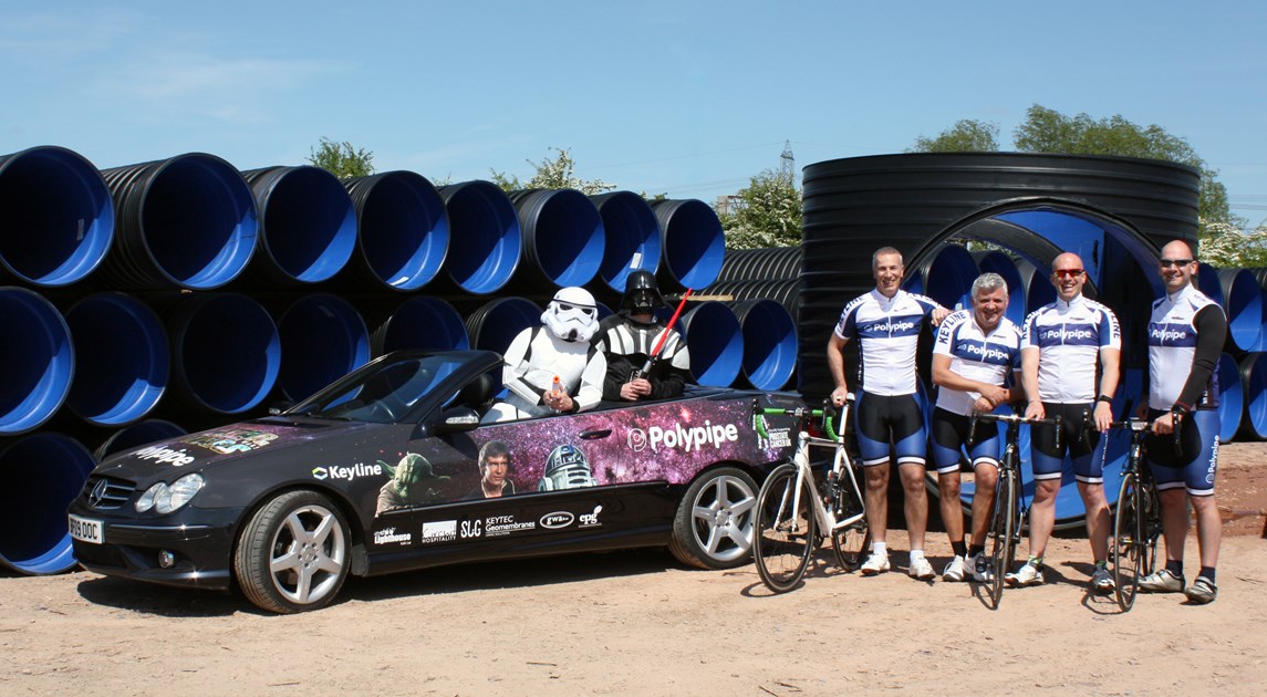 Polypipe Civils is fundraising for PROSTATE CANCER UK