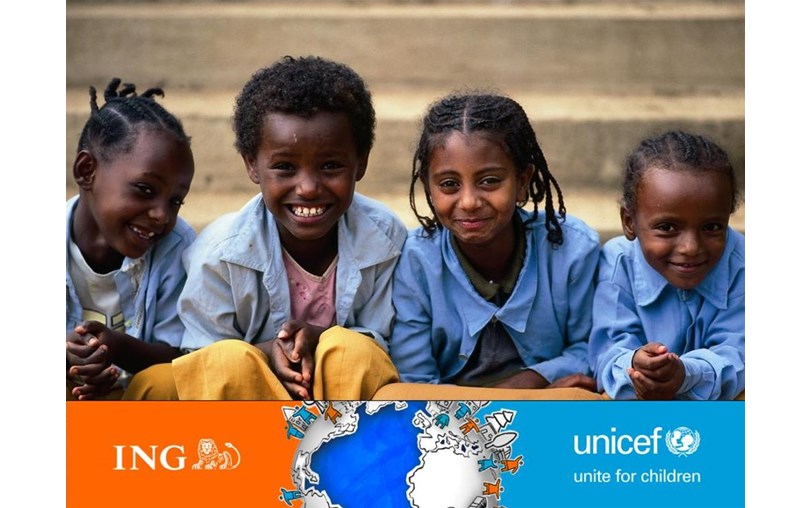 ING Chances for Children is fundraising for Unicef UK