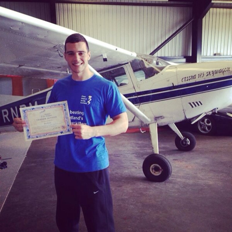 Ross Welsh Ross Welsh is fundraising for Chest Heart & Stroke Scotland