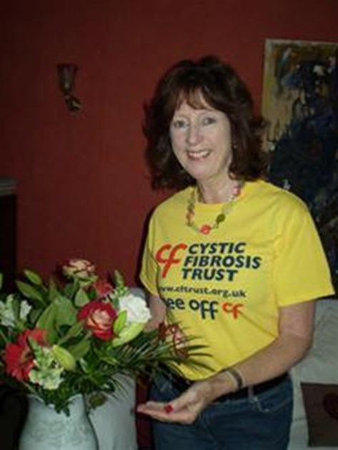 sally ann voak is fundraising for Cystic Fibrosis Trust