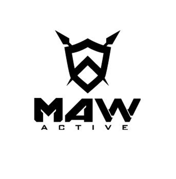 Activity man. Maw logo.