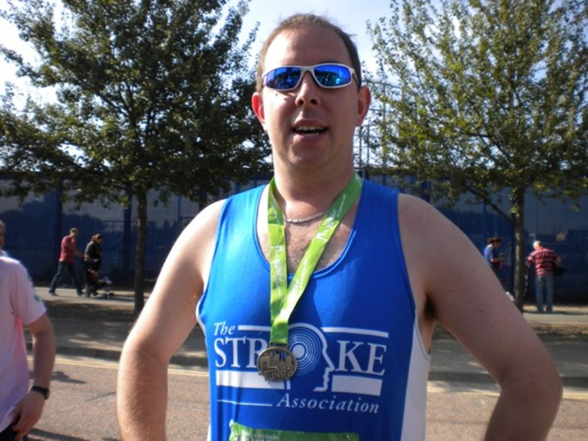 Stuart Collett is fundraising for Stroke Association
