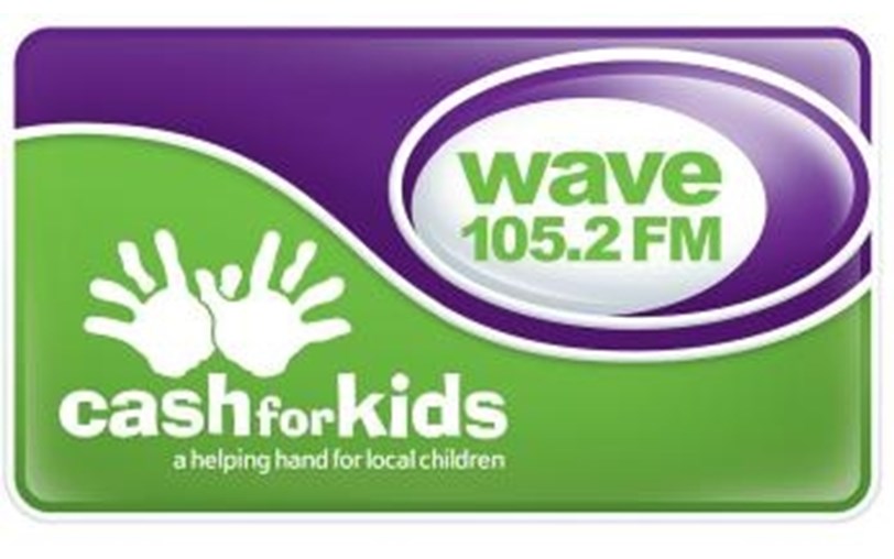 Wave 105 is fundraising for Wave 105 Cash for Kids