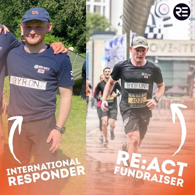 Byron Long- Colley is fundraising for REACT Disaster Response