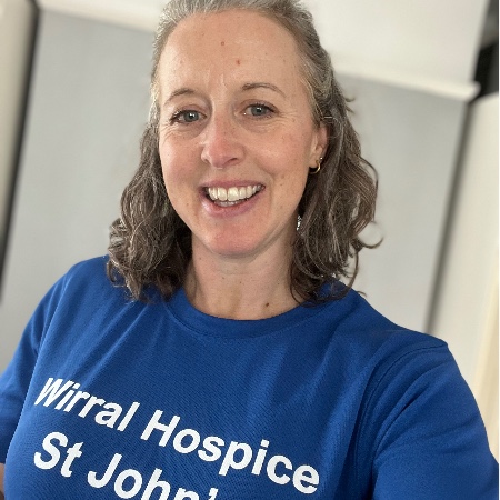 Joanne Jackson is fundraising for Wirral Hospice St John's