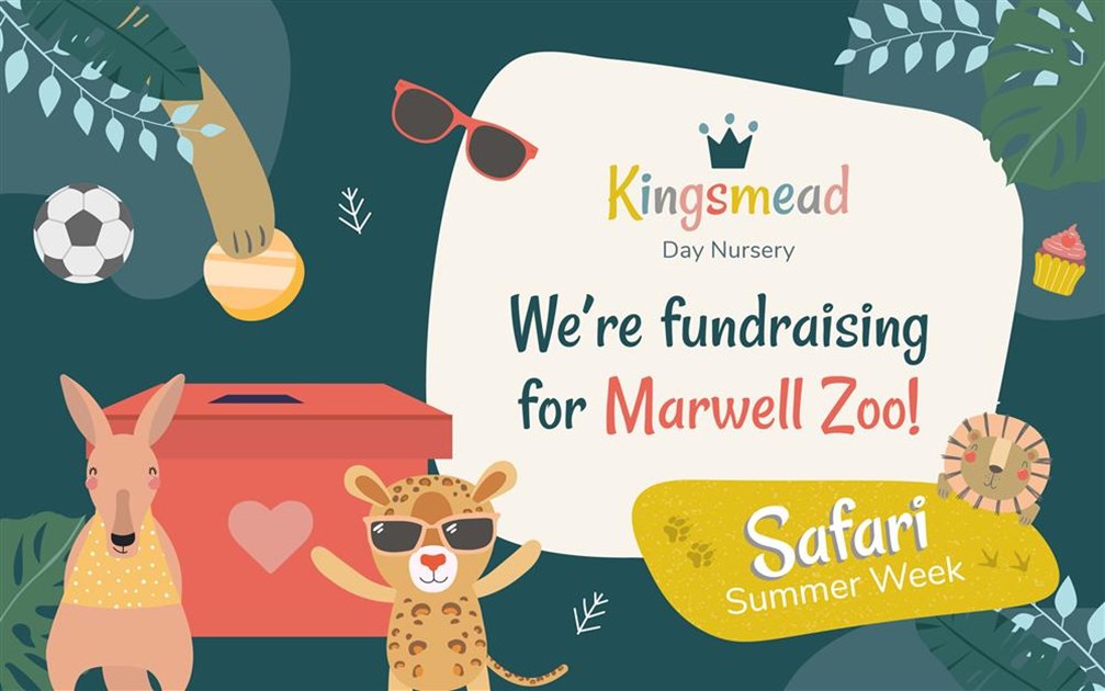 Kingsmead Day Nursery is fundraising for Marwell Wildlife