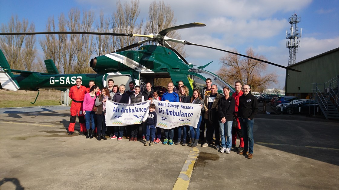Zoe Rich is fundraising for Air Ambulance Charity Kent Surrey Sussex
