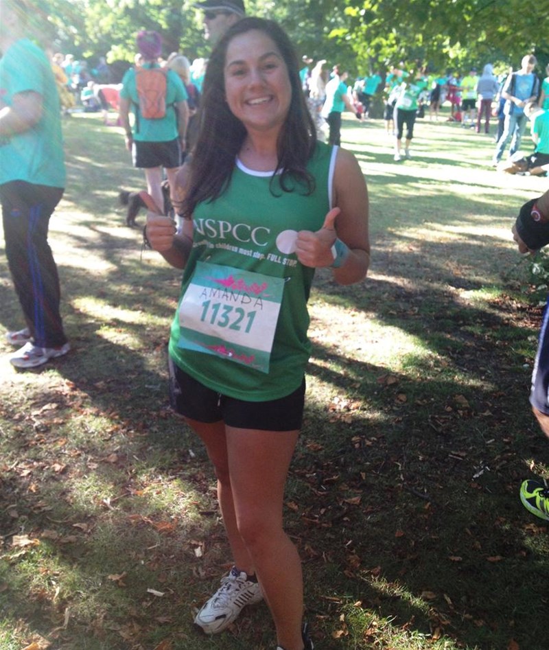 Amanda Riley is fundraising for NSPCC