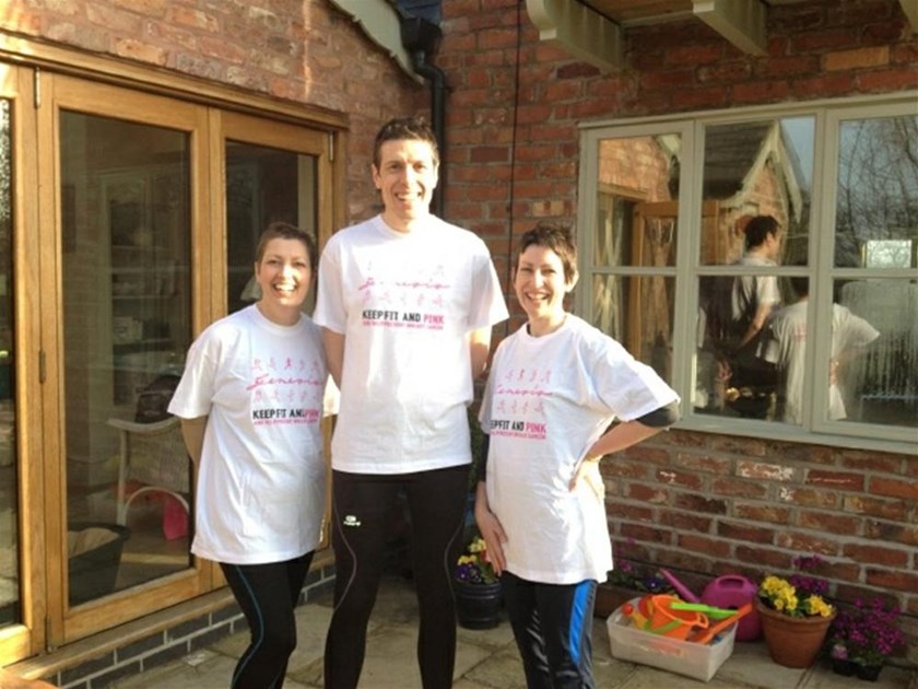Gareth Morris is fundraising for Prevent Breast Cancer