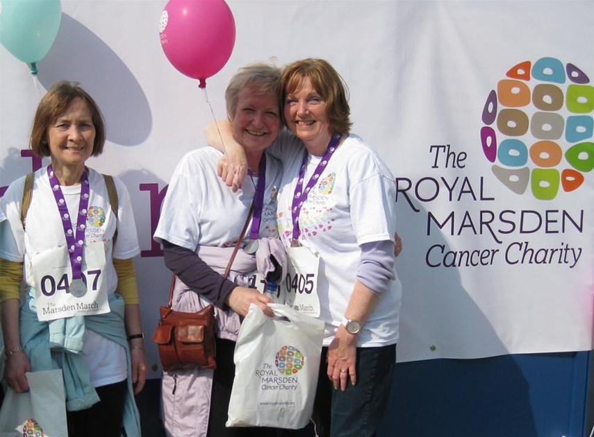 Susan Atkins is fundraising for The Royal Marsden Cancer Charity