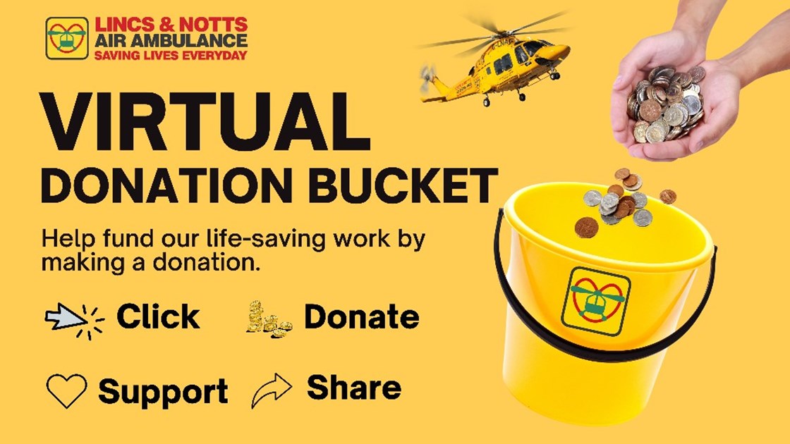 Virtual Donation Bucket JustGiving