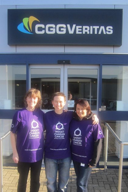 Hayley Kenward is fundraising for Target Ovarian Cancer