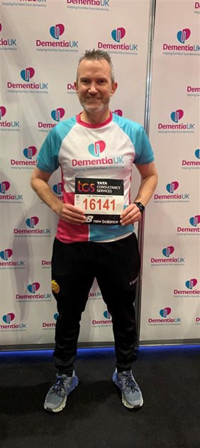 Jon Pike is fundraising for Dementia UK